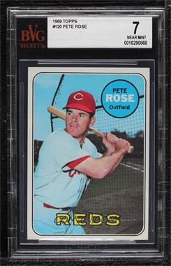 1969 Topps - [Base] #120 - Pete Rose [BVG 7 NEAR MINT]