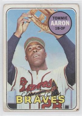 1969 Topps - [Base] #128 - Tommie Aaron [Good to VG‑EX]