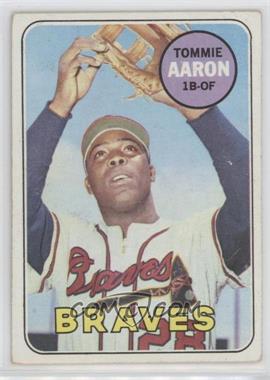 1969 Topps - [Base] #128 - Tommie Aaron
