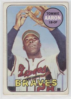 1969 Topps - [Base] #128 - Tommie Aaron