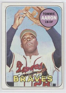 1969 Topps - [Base] #128 - Tommie Aaron [Good to VG‑EX]