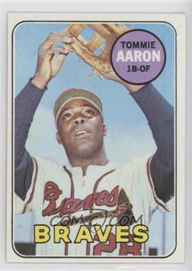 1969 Topps - [Base] #128 - Tommie Aaron