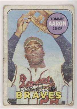 1969 Topps - [Base] #128 - Tommie Aaron [Poor to Fair]