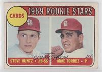 1969 Rookie Stars - Steve Huntz, Mike Torrez [Poor to Fair]