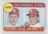 1969 Rookie Stars - Steve Huntz, Mike Torrez [Noted]