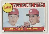 1969 Rookie Stars - Steve Huntz, Mike Torrez [Good to VG‑EX]