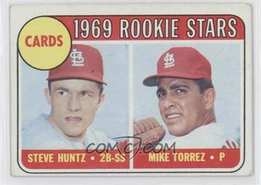 1969 Topps - [Base] #136 - 1969 Rookie Stars - Steve Huntz, Mike Torrez