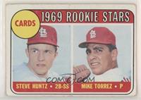 1969 Rookie Stars - Steve Huntz, Mike Torrez [Good to VG‑EX]