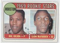1969 Rookie Stars - Hal Gilson, Leon McFadden [Poor to Fair]