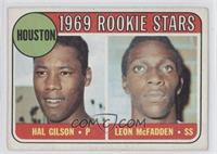 1969 Rookie Stars - Hal Gilson, Leon McFadden [Good to VG‑EX]