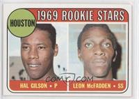 1969 Rookie Stars - Hal Gilson, Leon McFadden