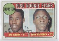 1969 Rookie Stars - Hal Gilson, Leon McFadden [Good to VG‑EX]