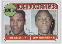 1969 Rookie Stars - Hal Gilson, Leon McFadden