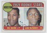 1969 Rookie Stars - Hal Gilson, Leon McFadden [Good to VG‑EX]