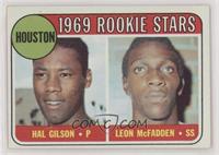 1969 Rookie Stars - Hal Gilson, Leon McFadden