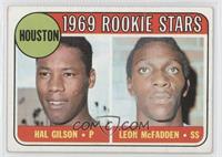 1969 Rookie Stars - Hal Gilson, Leon McFadden [Good to VG‑EX]