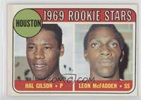 1969 Rookie Stars - Hal Gilson, Leon McFadden [Good to VG‑EX]