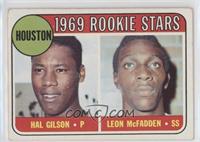 1969 Rookie Stars - Hal Gilson, Leon McFadden [Good to VG‑EX]