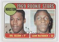 1969 Rookie Stars - Hal Gilson, Leon McFadden [Noted]