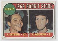 1969 Rookie Stars - Cesar Gutierrez, Rich Robertson