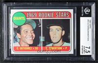 1969 Rookie Stars - Cesar Gutierrez, Rich Robertson [BGS 7.5 NEAR&nbs…