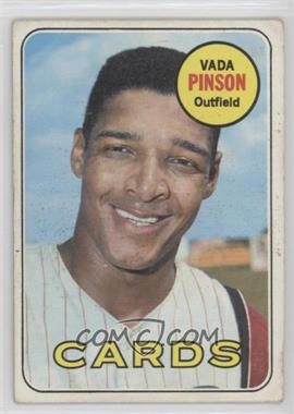 1969 Topps - [Base] #160 - Vada Pinson [Good to VG‑EX]