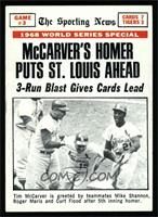 1968 World Series - McCarver's Homer Puts St. Louis Ahead [EX]