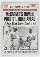 1968 World Series - McCarver's Homer Puts St. Louis Ahead [Noted]