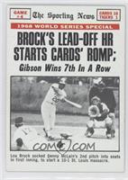 1968 World Series - Brock's Lead-Off HR Starts Cards' Romp