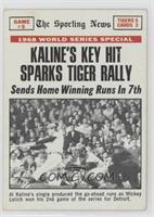 1968 World Series - Kaline's Key Hit Sparks Tiger Rally