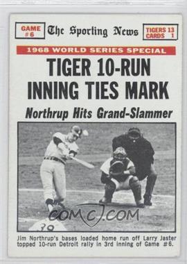 1969 Topps - [Base] #167 - 1968 World Series - Tiger 10-Run Inning Ties Mark