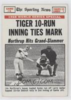 1968 World Series - Tiger 10-Run Inning Ties Mark