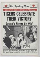 1968 World Series - Tigers Celebrate Their Victory