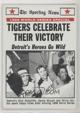 1969 Topps - [Base] #169 - 1968 World Series - Tigers Celebrate Their Victory