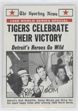 1969 Topps - [Base] #169 - 1968 World Series - Tigers Celebrate Their Victory