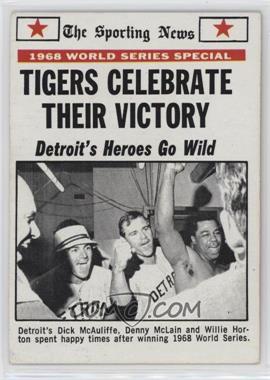 1969 Topps - [Base] #169 - 1968 World Series - Tigers Celebrate Their Victory