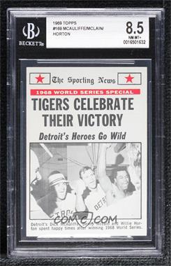 1969 Topps - [Base] #169 - 1968 World Series - Tigers Celebrate Their Victory [BGS 8.5 NM‑MT+]