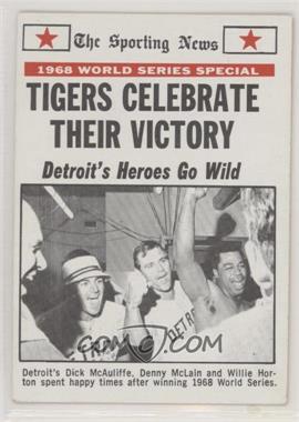 1969 Topps - [Base] #169 - 1968 World Series - Tigers Celebrate Their Victory