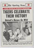 1968 World Series - Tigers Celebrate Their Victory [Good to VG‑…