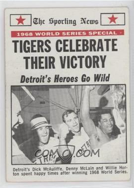 1969 Topps - [Base] #169 - 1968 World Series - Tigers Celebrate Their Victory [Good to VG‑EX]