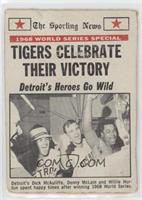 1968 World Series - Tigers Celebrate Their Victory [Poor to Fair]