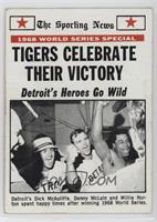 1968 World Series - Tigers Celebrate Their Victory
