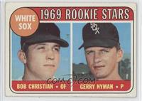 1969 Rookie Stars - Bob Christian, Gerry Nyman [Good to VG‑EX]