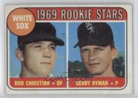 1969 Rookie Stars - Bob Christian, Gerry Nyman [Good to VG‑EX]