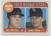 1969 Rookie Stars - Bob Christian, Gerry Nyman [Good to VG‑EX]