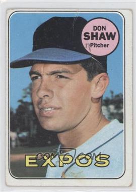 1969 Topps - [Base] #183 - Don Shaw [Good to VG‑EX]