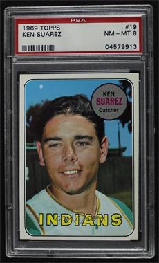 1969 Topps - [Base] #19 - Ken Suarez [PSA 8 NM‑MT]