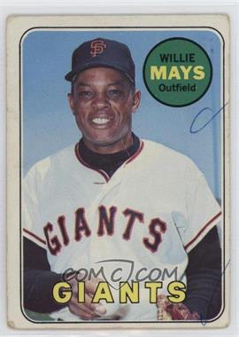 1969 Topps - [Base] #190 - Willie Mays [Poor to Fair]