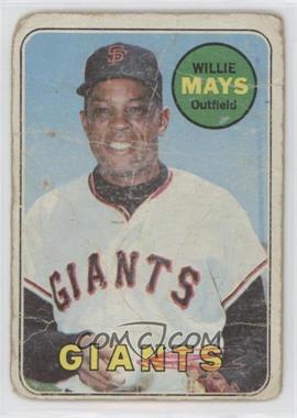 1969 Topps - [Base] #190 - Willie Mays [Poor to Fair]