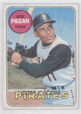 1969 Topps - [Base] #192 - Jose Pagan [Good to VG‑EX]